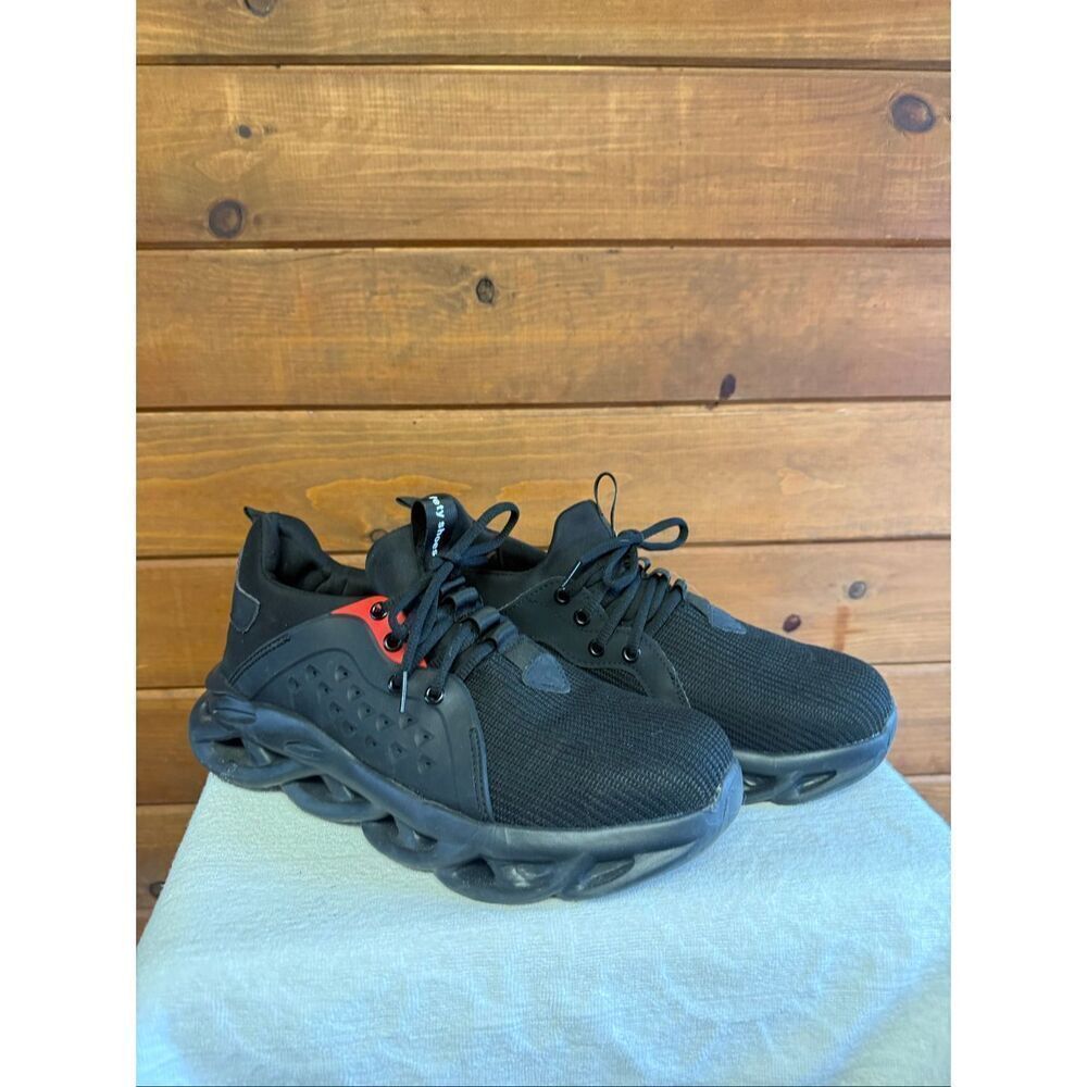 Steel Toe Safety Shoes for Men Breathable Industrial Sneakers Sz 48 (13)